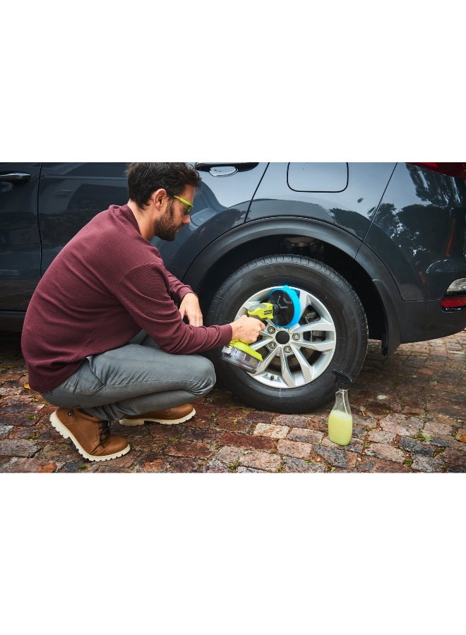 RYOBI Tools Ryobi 18V One+ Cordless Compact Power Scrubber, Bare Tool - Image 4