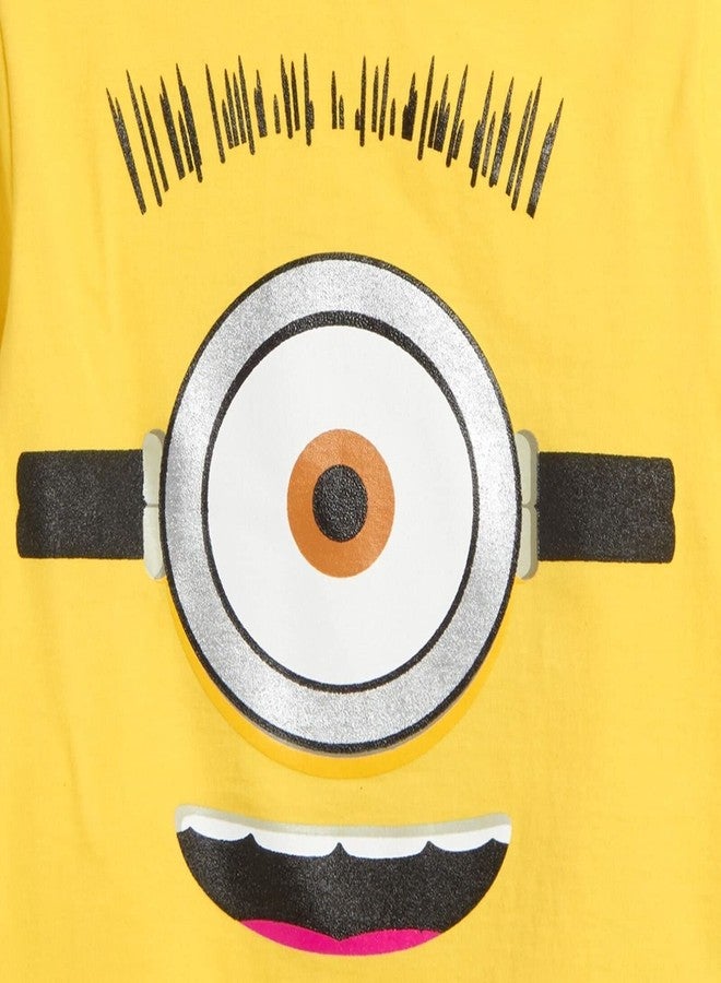 Despicable Me Minions Infant Baby Boys Graphic T-Shirt and Shorts Outfit Set Yellow-Black 18 Months - Image 5