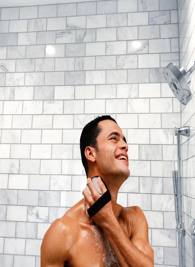 CraftsOfEgypt Rugged Natural Shower Loofah for Men - Tough Eco-Friendly Exfoliating Body Scrubbers, Durable & Gentle Terry Towel Cloth pad for Manly Skin Care - Lufas, Luffa, Loufas Sponges - Image 4