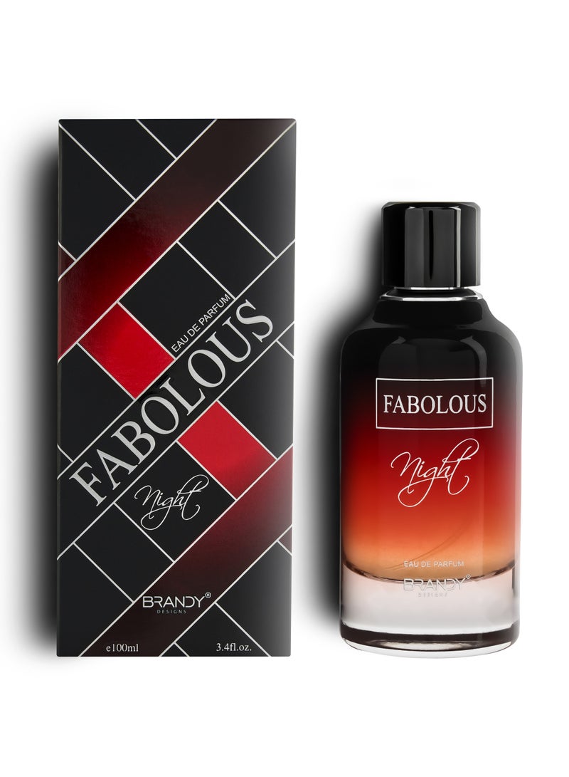 BRANDY DESIGNS Fabolous Night Eau de Parfum/Perfume 100mL Superb for Special Occasions-Enjoy an Exclusive Special Gift - Image 1