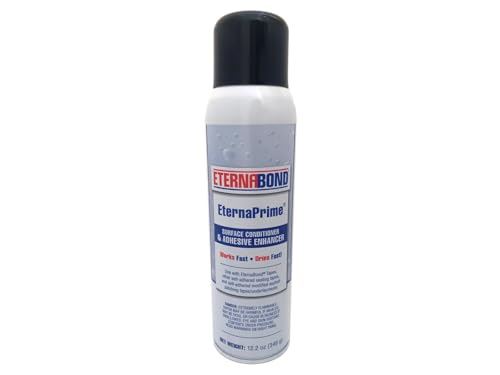 EternaBond EternaPrime Adhesive and Surface Conditioner Spray - 12.2 oz Can | EB-EPSPC | Aids in Adhesion on Dirty or Dusty Surfaces - for MicroSealant and Other Self Adhesive Seaming Tape - Image 3