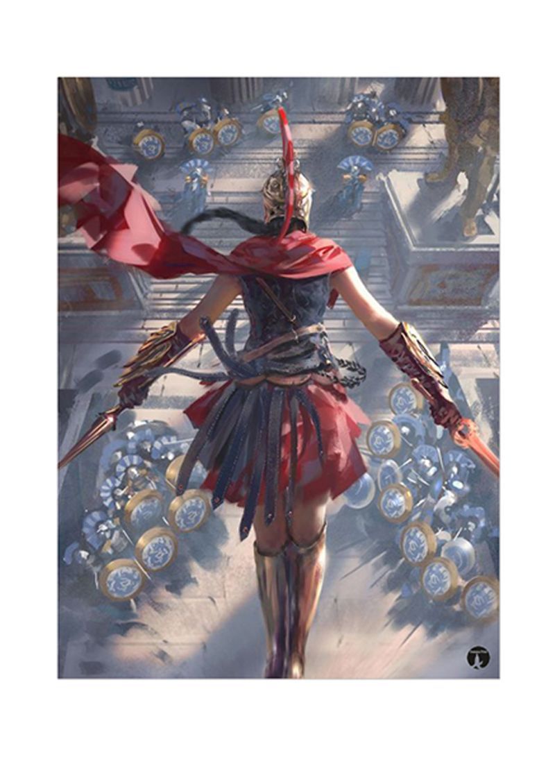 RKN Video Game Assassin's Creed Metal Plate Poster Multicolour 15x20centimeter