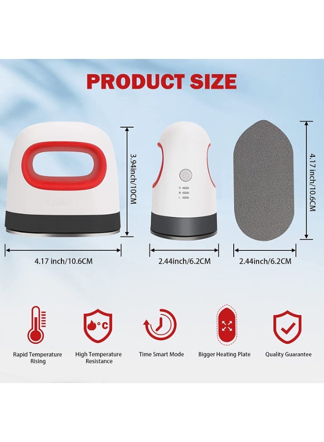 Mini Heat Press Machine,T-Shirt Printing Easy Heating Transfer Press Iron Machines for Clothes Bags Hats Pads Blanket Leather Portable HTV Vinly Projects DIY Home Business - Image 2