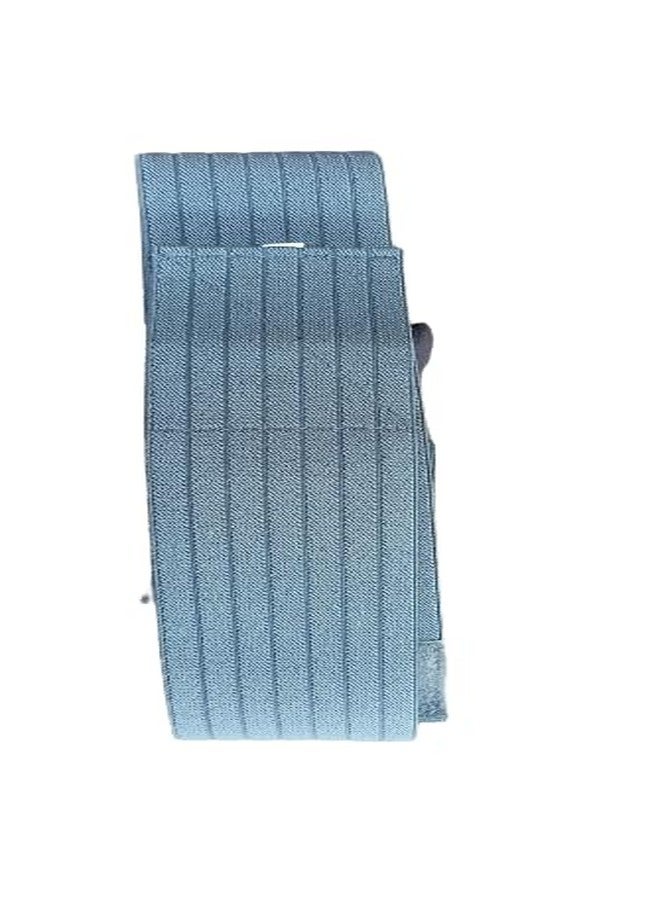ZIPLO CARE Umbilical Hernia Belt For Men And Women Abdominal Support Binder With Compression Ventral Epigastric Incisional Belly Surgery Prevention Aid Gray (Large) - Image 3
