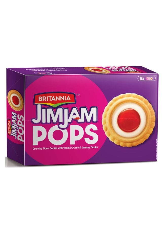Britannia Jim Jam Pops 6 x 70g