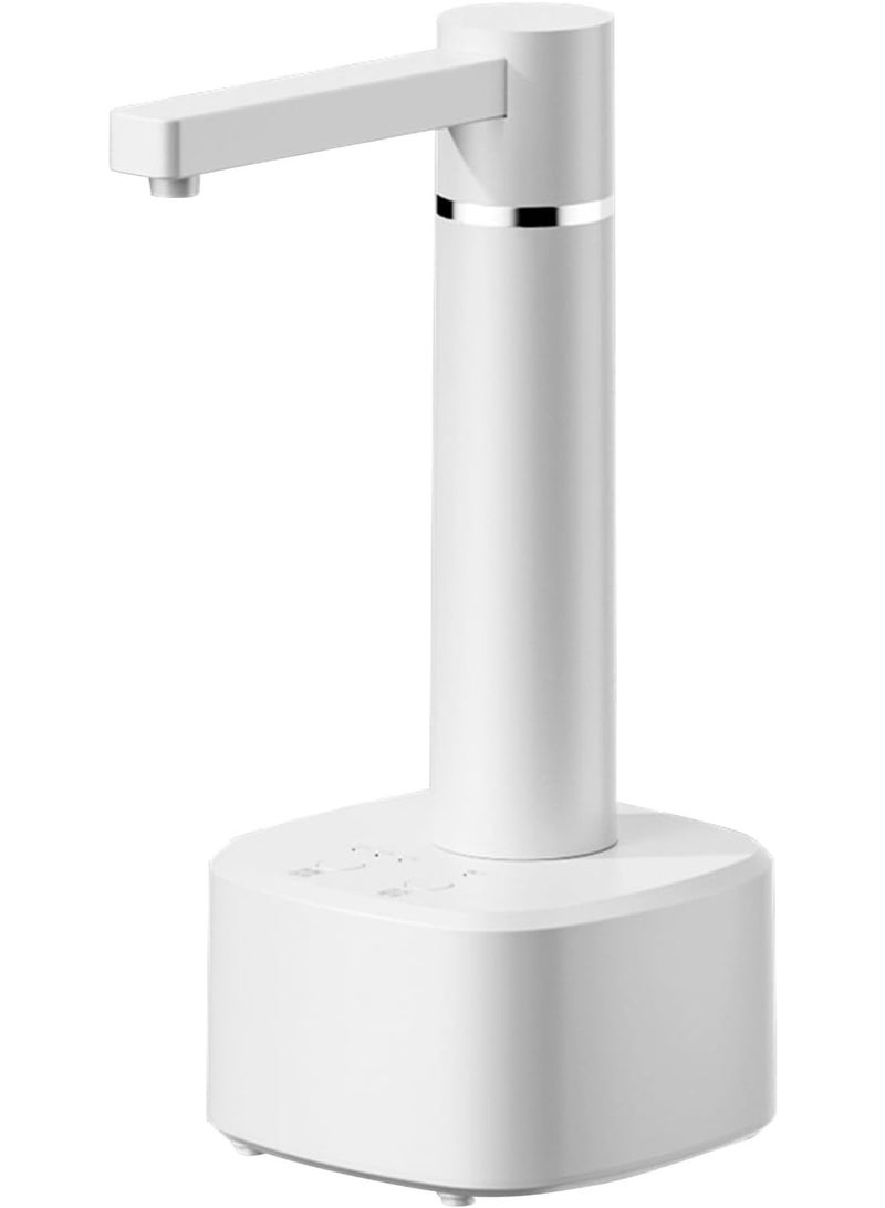 عربست Desktop Water Bottle Dispenser, Automatic Drinking Water Bottle Pump Smart Highly Efficient Electric Water Dispenser USB Charging Jug Pump for Home ﻿ (White) - Image 1