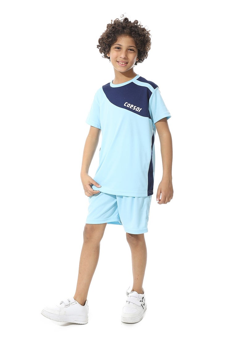 Caesar - BoysSport T-Shirt With Short Set - Image 1