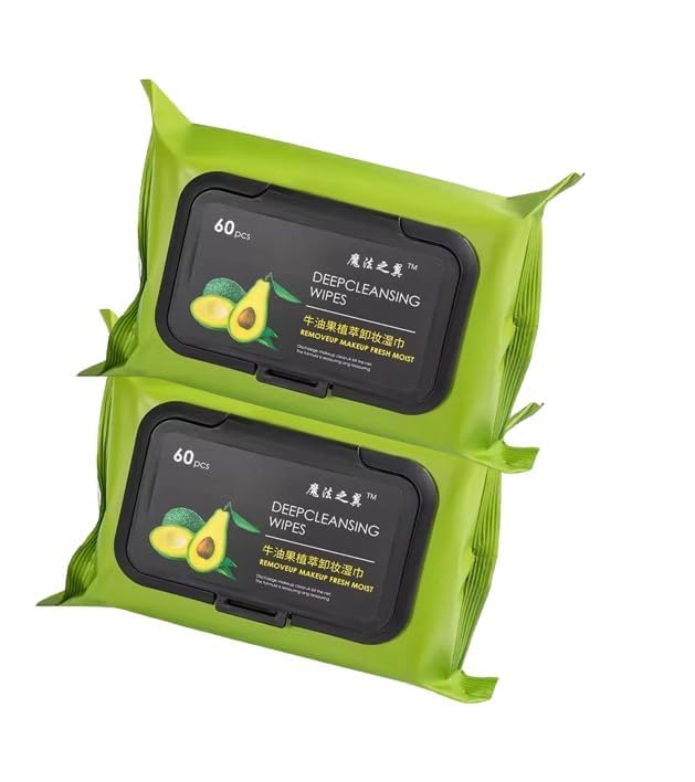 MOLTERA Makeup Remover Wipes 6060 PCS Biodegradable Organic Gentle Cleansing Wipes for All Skin Types Buy 1 Get 1 Free - Image 2