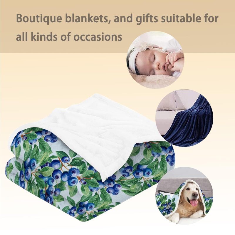Flannel Throw Blanket 60×50 Inch - Cozy Year-Round Warmth Vibrant Decorative Design Lightweight Fleece Blanket for Home Bedroom Couch Travel Outdoor Use - Image 5