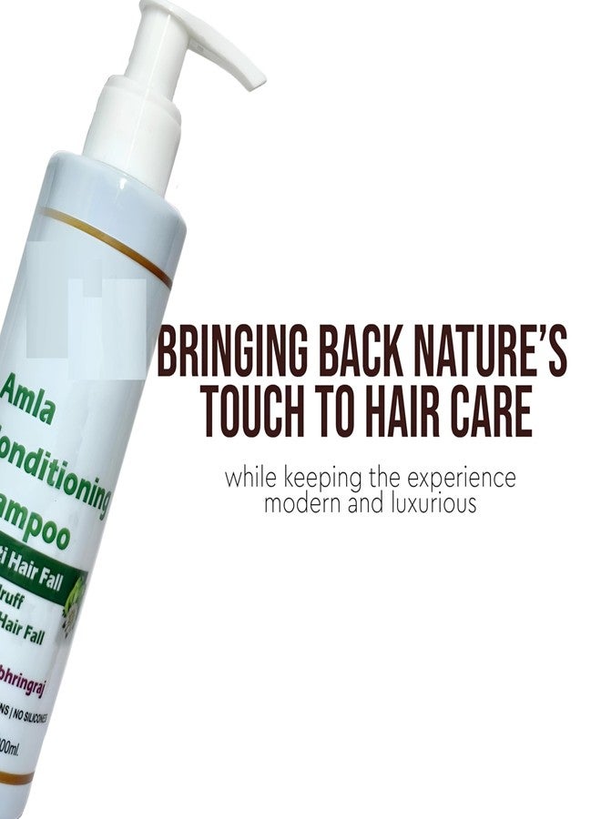 Glamezone Amla And Bhringraj Shampoo/Cleanser | SlS And Paraben Free For Men & Women (200 ml) - Image 3