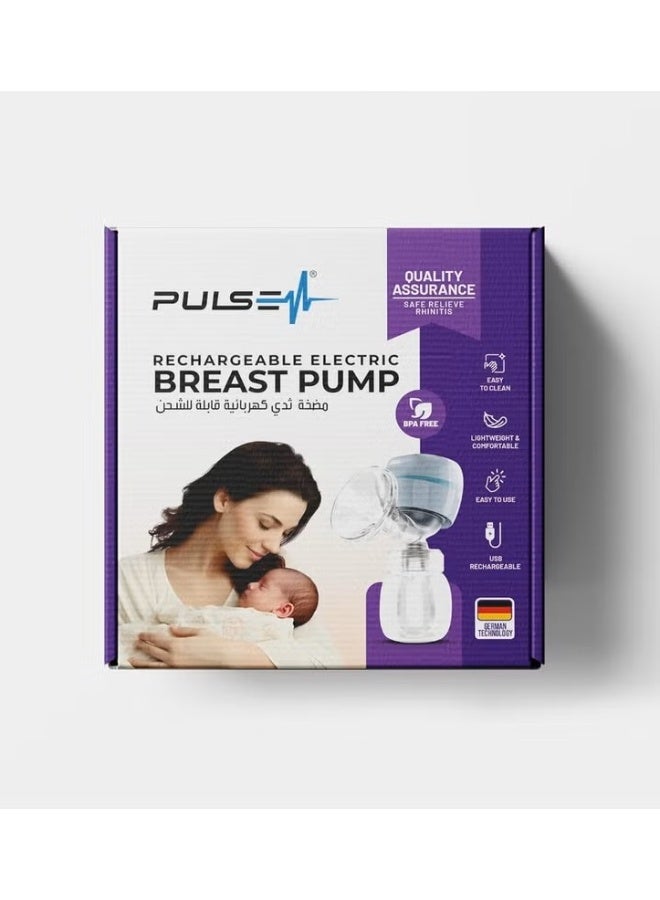 بولس مضخة الثدي الكهربائية القابلة لإعادة الشحن من نوع نبض