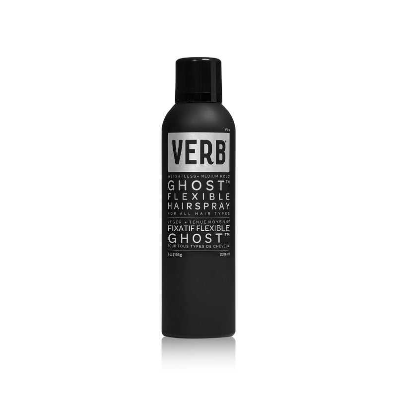 VERB Ghost Flexible Hairspray - Weightless Medium Hold - Infused with Moringa Oil - Anti-Frizz + Promotes Radiant Shine â€“ for All Hair Types, 7 oz - Image 1