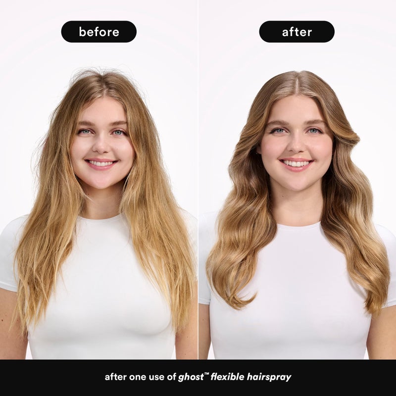 VERB Ghost Flexible Hairspray - Weightless Medium Hold - Infused with Moringa Oil - Anti-Frizz + Promotes Radiant Shine â€“ for All Hair Types, 7 oz - Image 3