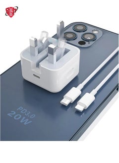 20W USB-C Charger with Power Delivery, Ultra-Compact Fast Charge Type-C Wall Adapter with USB-C Power Delivery for iPhone 12/12 Mini/12 Pro/12 Pro Max, iPad Pro, PowerPort20PD