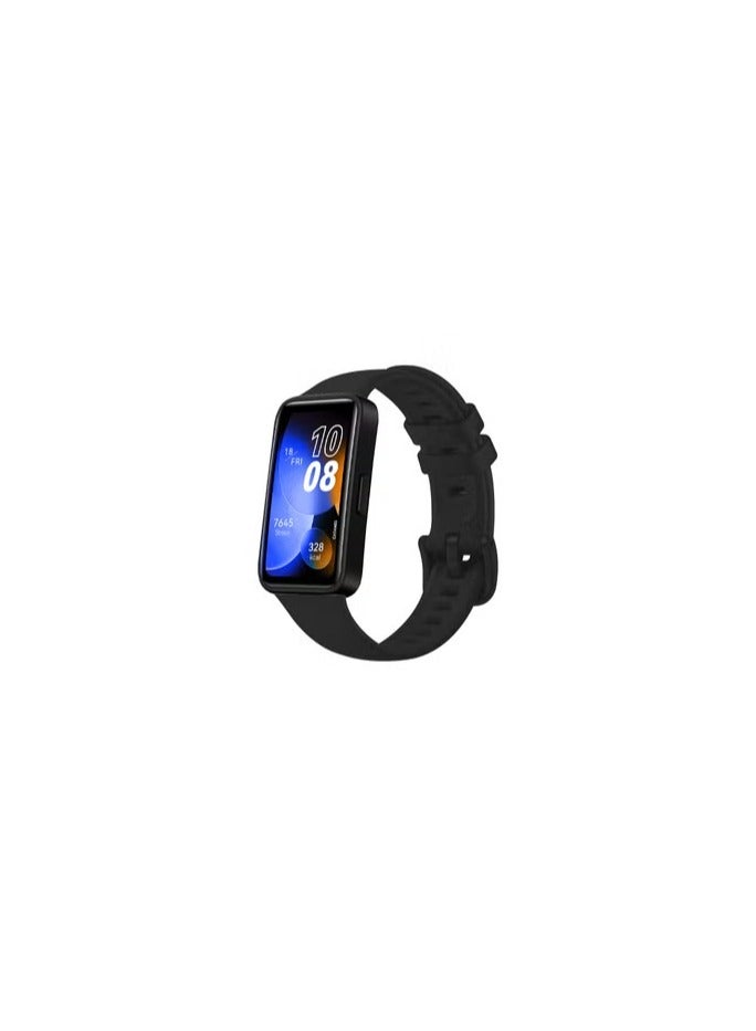 CATANES Huawei Band 8 Watch Band for Men Women Sport Watch Strap Lightweight Silicone Replacement Band Black - Image 2