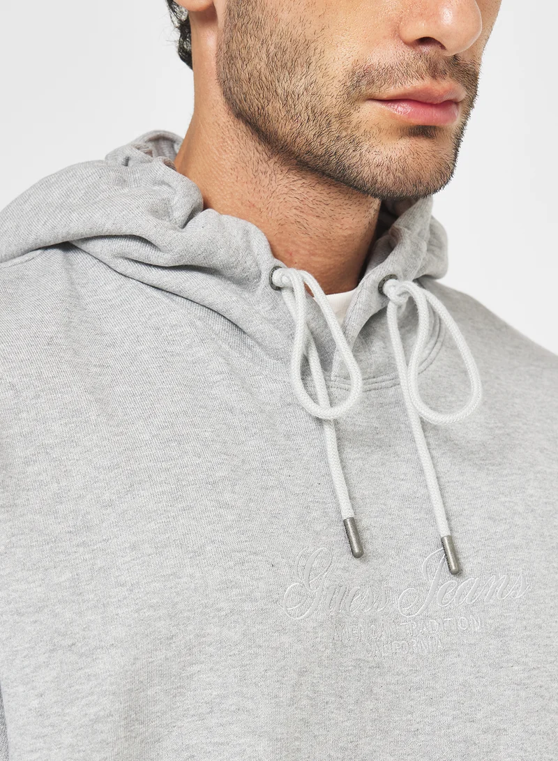 Guess Jeans 3D Script Logo Hoodie