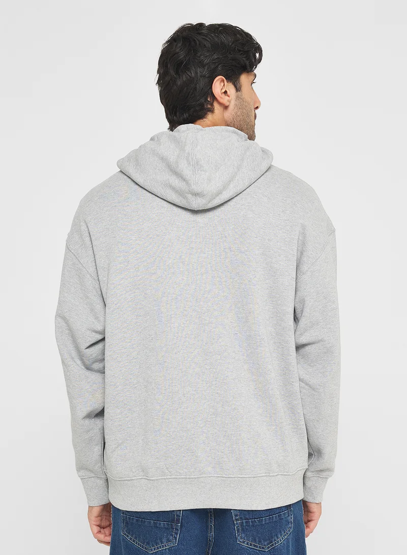Guess Jeans 3D Script Logo Hoodie