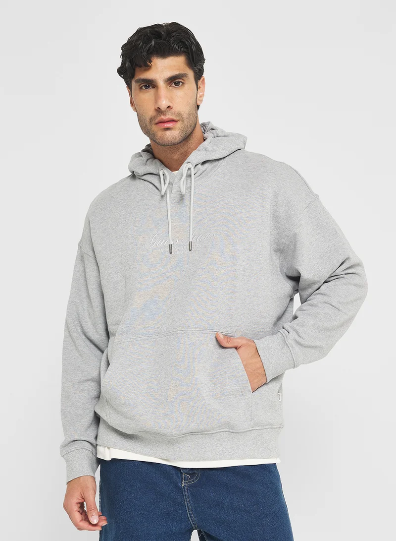 Guess Jeans 3D Script Logo Hoodie
