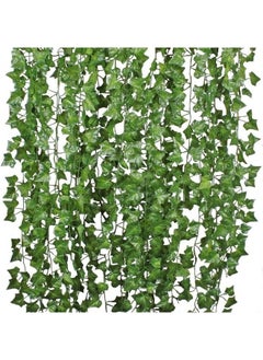 Generic 12-Piece Artificial Hanging Ivy Leaves multicolour 230cm  - Image 1