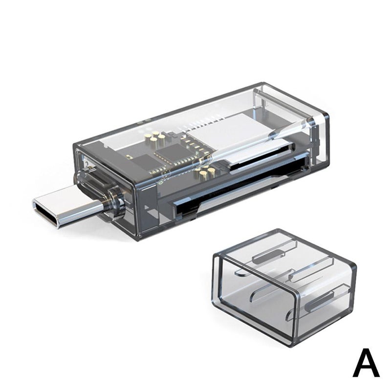 Type-C mobile phone USB 3.0 card reader adapter cable for connecting memory cards, TF card reader, and USB flash drive. - Image 4