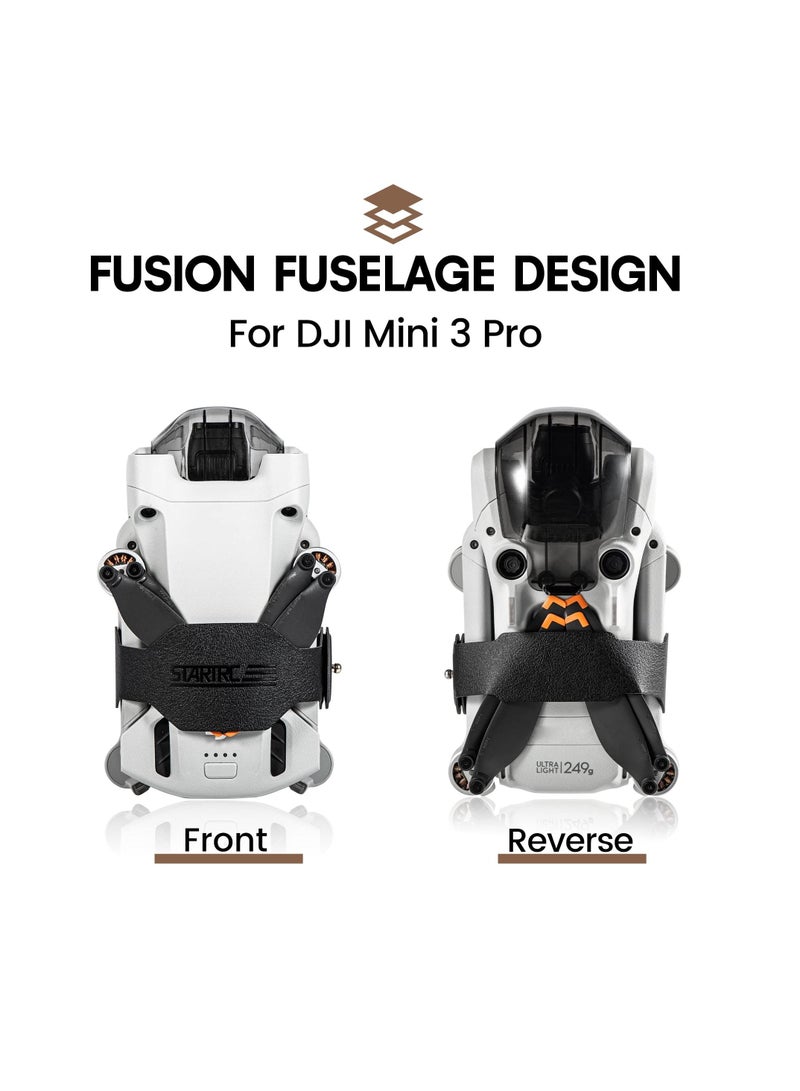 KASTWAVE حزام حامل المروحية المناسب لطائرة دي جي آي ميني 3 برو، حزام حامل المروحية لملحقات الطائرة، مثبت الأجنحة، مثبت المروحية، واقي شفرات المروحية، واقي الحماية - Image 3