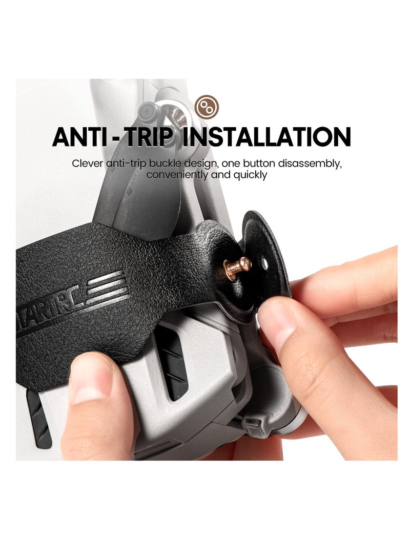 KASTWAVE حزام حامل المروحية المناسب لطائرة دي جي آي ميني 3 برو، حزام حامل المروحية لملحقات الطائرة، مثبت الأجنحة، مثبت المروحية، واقي شفرات المروحية، واقي الحماية - Image 5