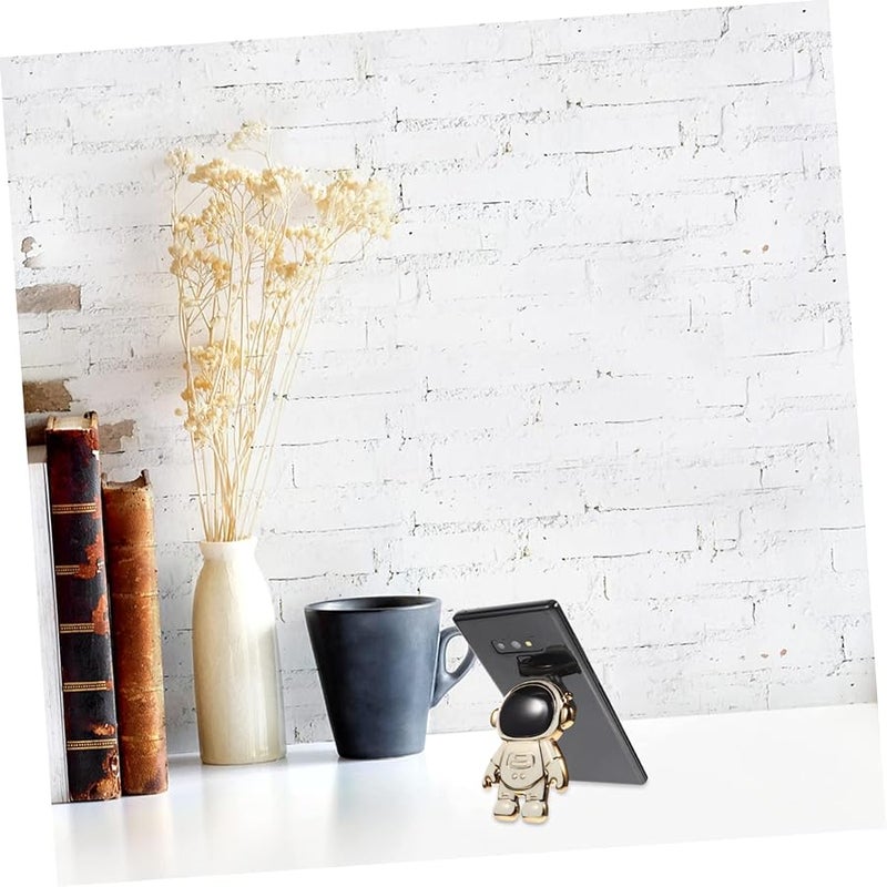 Astronaut Phone Stand Folding Mobile Holder Cartoon Desktop Decor Tabletop Accessory - Image 5