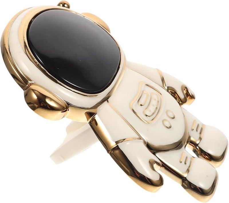 Astronaut Phone Stand Folding Mobile Holder Cartoon Desktop Decor Tabletop Accessory - Image 1
