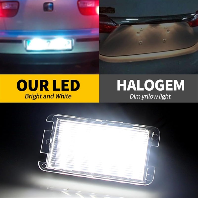 QASULER 2pcs Car License Plate Lights - Image 5