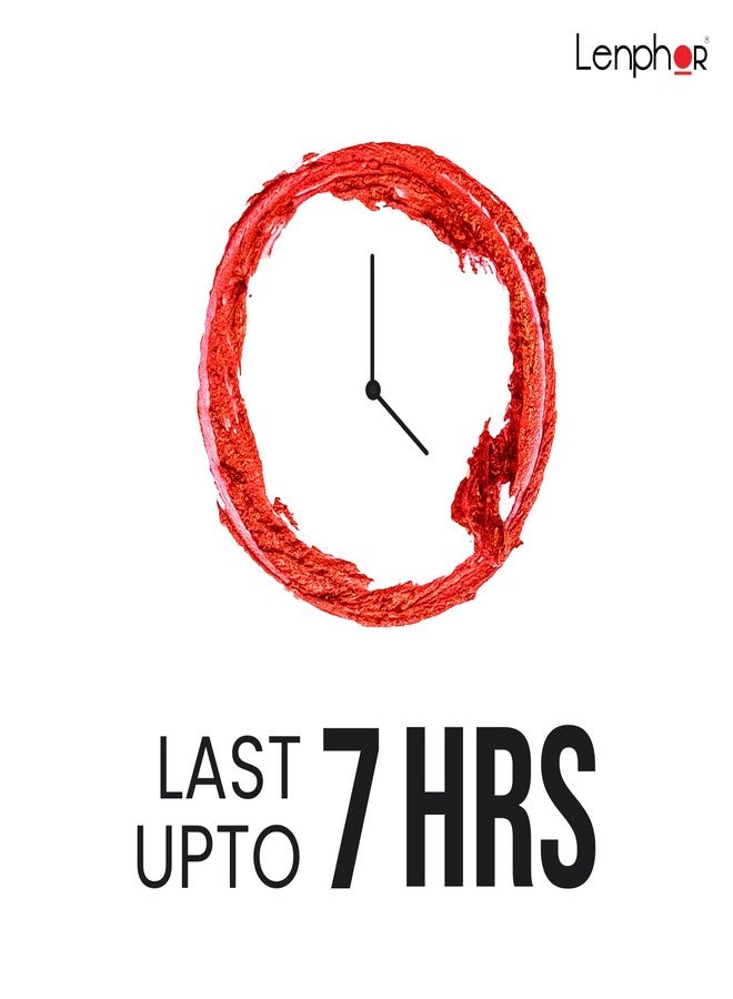 Lenphor Lasche It Liquid Lipstick, Long Lasting, Lip Gloss Moisturizer, Lipstick for Women & Girls, Liquid Lipstick matte finish, Austere Rust 5gm - Image 3