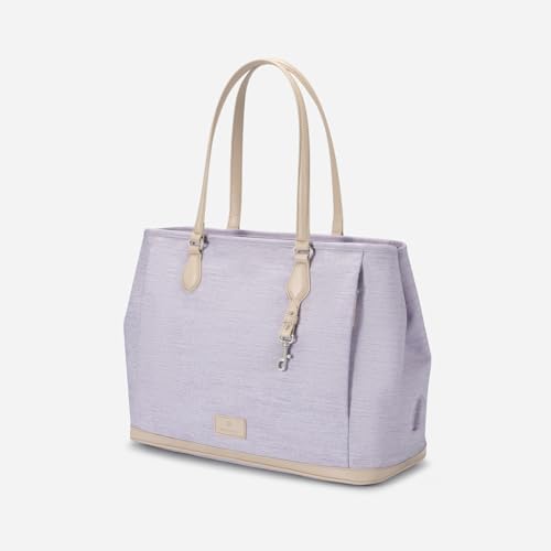 Nordace Siena Pro Tote Grande - Spacious 15 Inch Laptop Work Tote Bag for Everyday & Travel (Light Purple) - Image 2