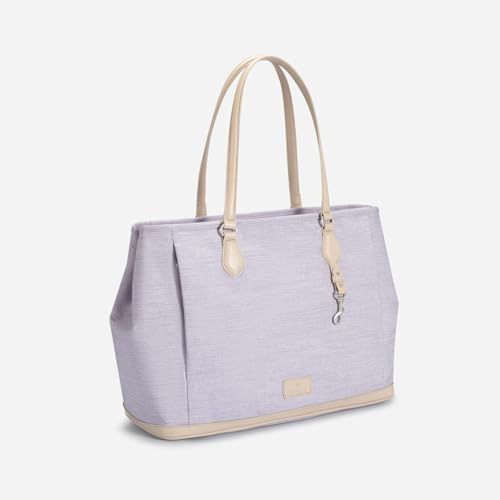 Nordace Siena Pro Tote Grande - Spacious 15 Inch Laptop Work Tote Bag for Everyday & Travel (Light Purple) - Image 3