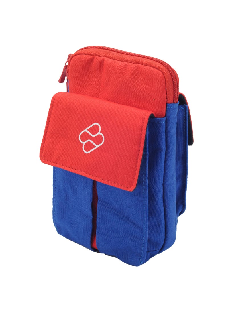 FR-TEC حقيبة FR-TEC الناعمة (أحمر - أزرق) - لجهاز نينتندو سويتش - Image 1