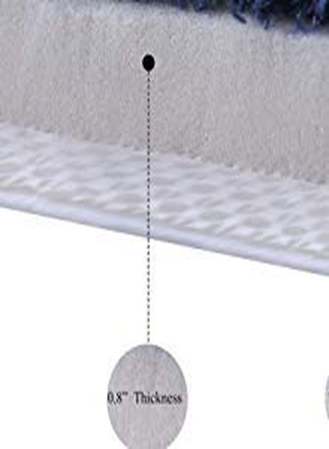 WPM Grey Memory Foam Bath Mat - Incredibly Soft Absorbent Rug Sets - Non-Slip and 20 x 30 inches - Use for Kitchen or Bathroom - Image 2