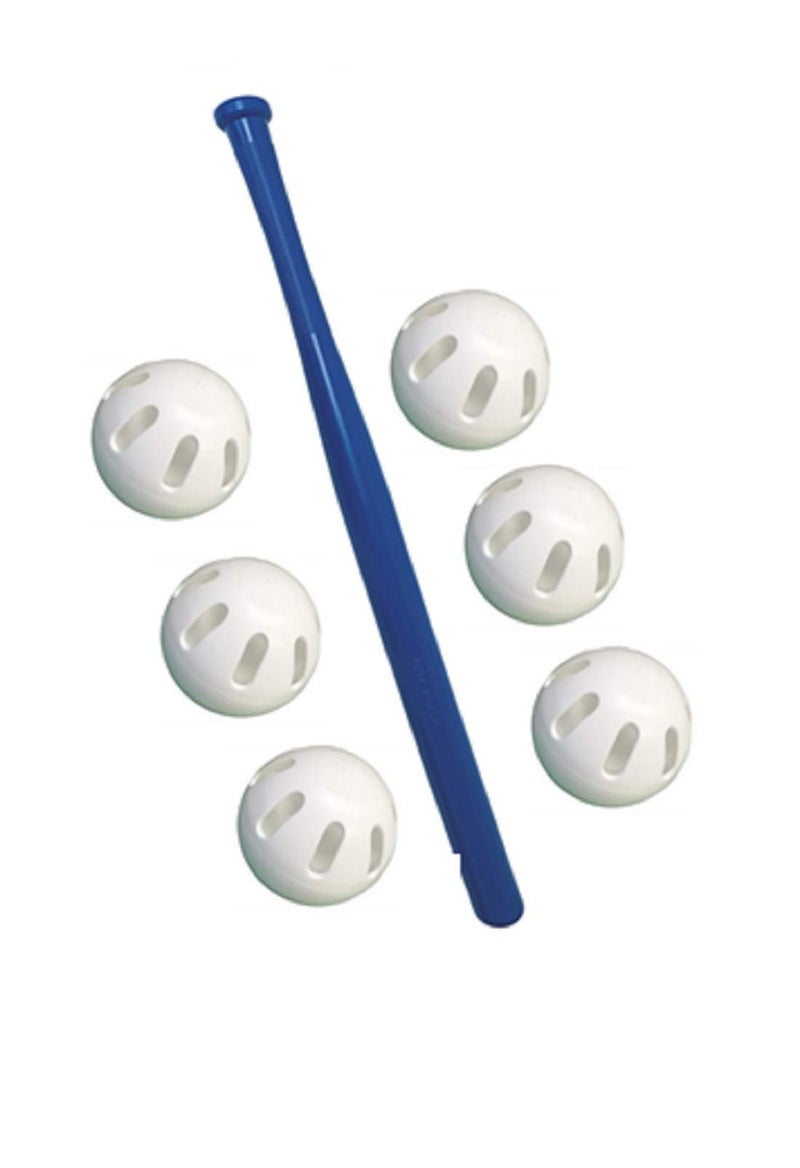 WIFFLE Blue Bat and Ball Set AweStar Eagle Limited Edition WIFFLE Blue Bat and 6 White Ball Bundle - Image 2