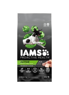 Iams Iams Proactive Health Adult Active Dry Dog Food with Chicken and Turkey, 6 lb. Bag  - Image 1