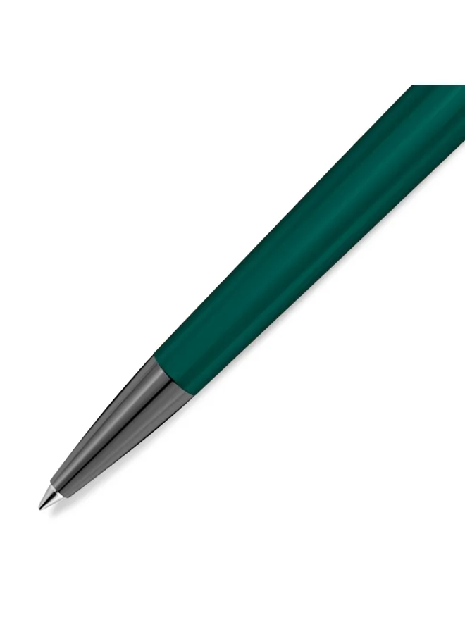 Saint Honore Paris Logo Dark Green Pen With Grey SH Engraving for Men's