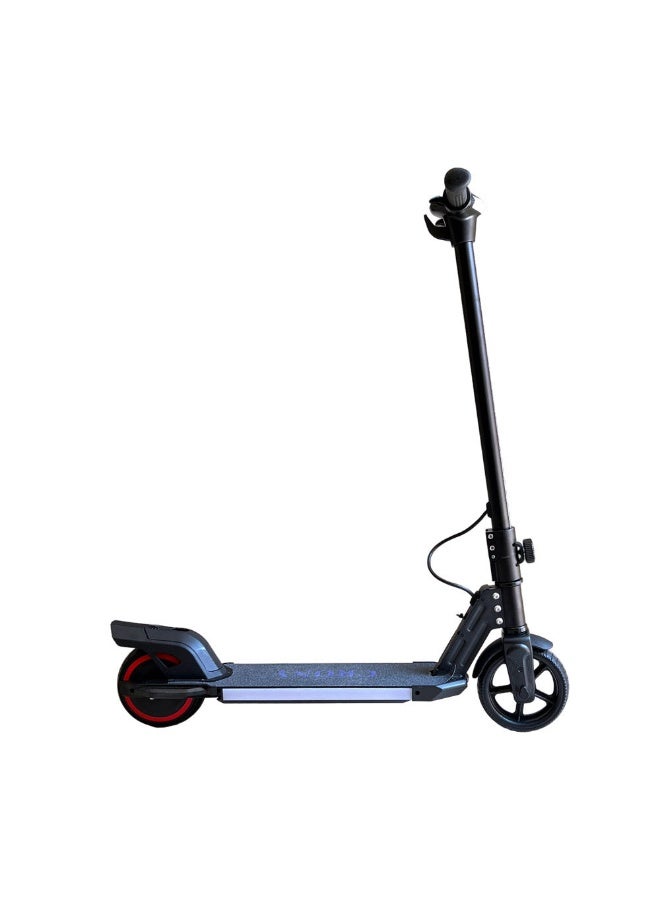 Crony سكوتر كهربائي للأطفال CRONY S31 – محرك 130 واط، بطارية 21 فولت / 2.5 أمبير، إطار ألمنيوم قابل للطي + أضواء LED RGB على السطح - أزرق - Image 4