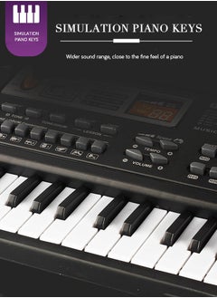 GROIC Electronic Portable Keyboard Piano 61 Keyboard with Microphone And Power Supply Digital Musicfor Kids  - Image 3
