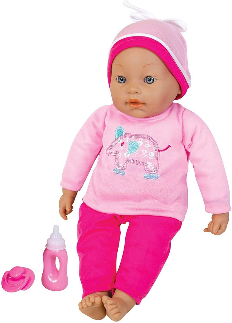 Lissi 16" Interactive Baby Doll with Accessories, 16 inches , Pink - Image 1