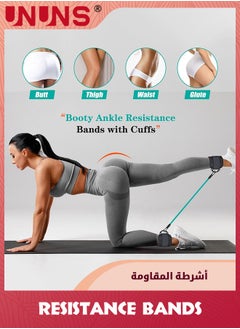 Ankle Resistance Bands With Cuffs,4 Resistance Bands,Ankle Straps For Cable Machines Women,Glutes Work Out Equipment,Ankle Weights For Kickbacks Leg Glutes Hip Workout,Exercise Equipment - pzsku/Z110E5DDA4DBEB1D2359EZ/45/_/1723527163/df0d59d2-f7a6-49b1-911a-09b5e4bc6533