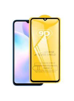 HuHa Screen Protector 9D Full Glue Screen Tempered Glass Film For Xiaomi Redmi 10A / 9A / 9A Sport / 9C / 9C NFC / Poco C31 / 9 Activ 