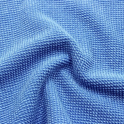 Mcsher Microfiber Cleaning Cloths - 6 Pcak, Blue, 6"x 7" Inch - Image 3