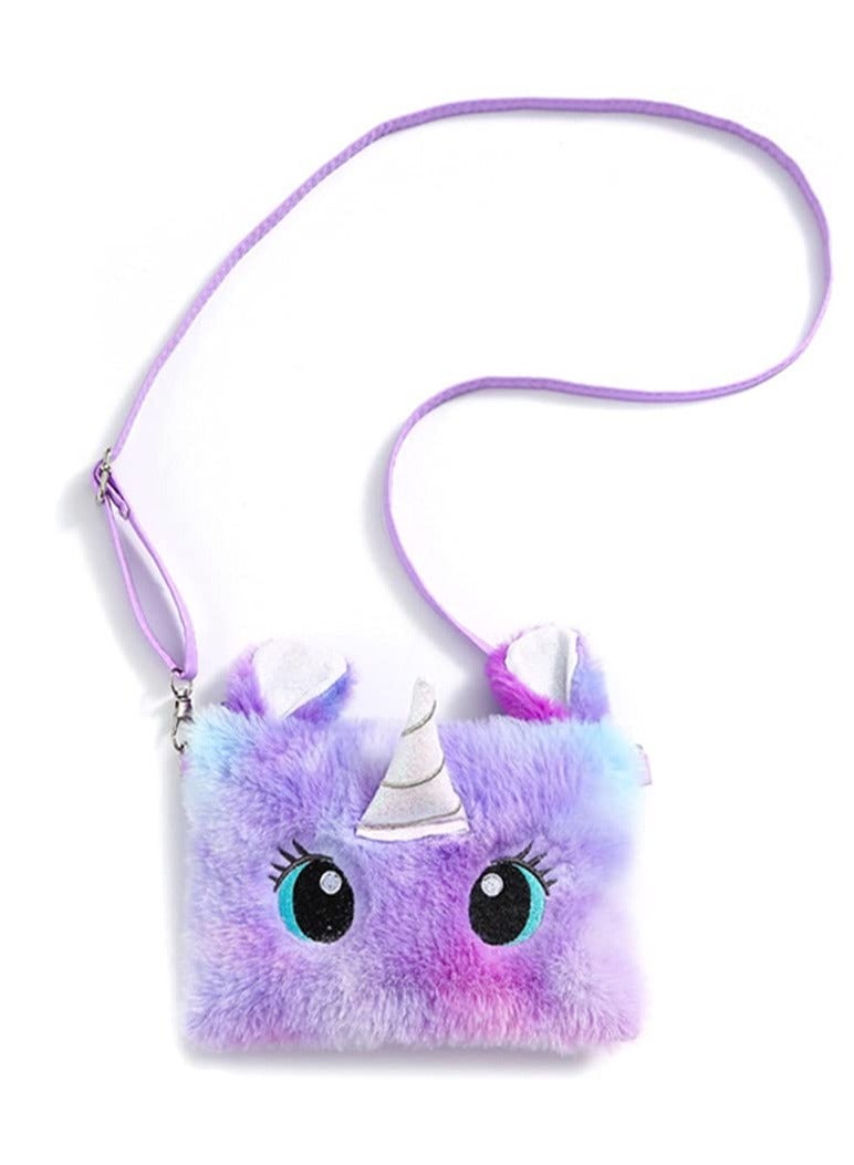 KASTWAVE Little Girls Shoulder Bags Handbag Girls Purses Unicorn Bags Girls Kids Shoulder Bags Cute Handbags Bags for Girls, Girls Bags for kids 6-8 Years Old