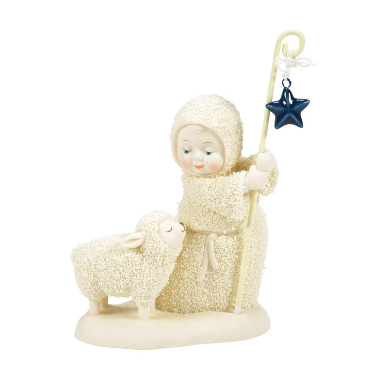 Department 56 Snowbabies Midnight Clear a Star Will Guide You Figurine 484 Inch Multicolor
