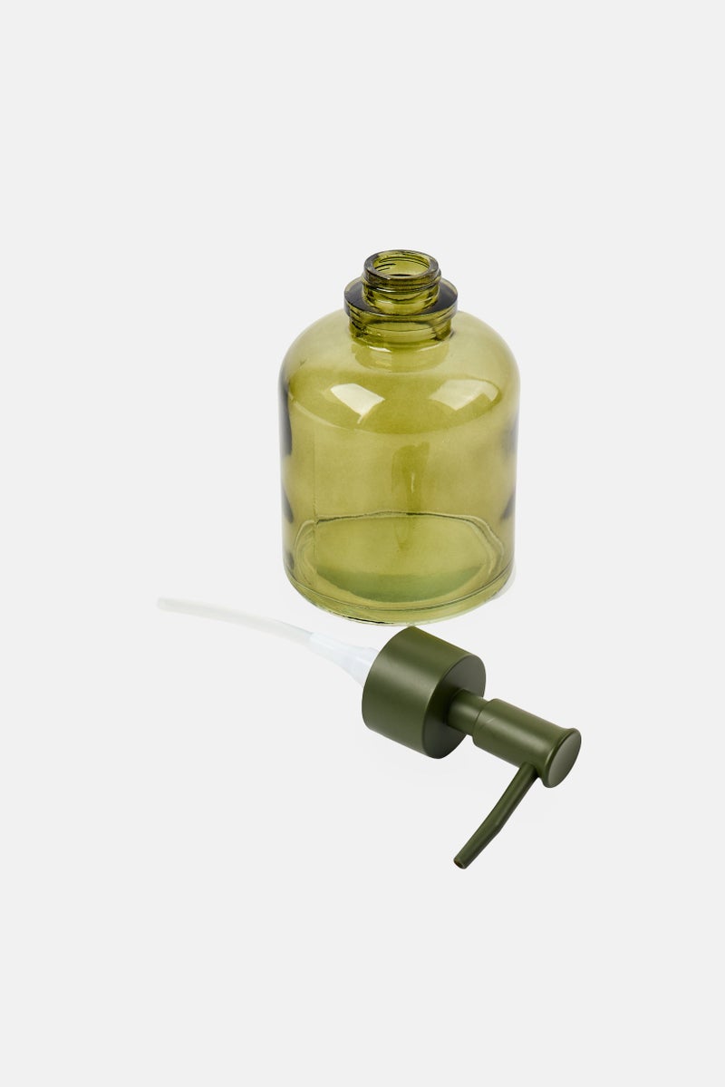 Muy Mucho Glass Soap Dispenser, Light Brown  - Image 3