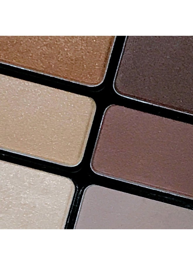 EVE PEARL Eyeshadow Palette Highly Pigmented Vitamin E Matte And Shimmer Eye Shadow Palette- The Au Natural  - Image 2