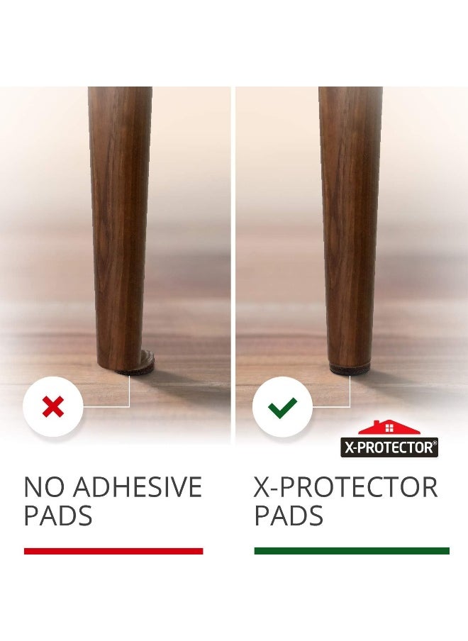 X-Protector Non Slip Furniture Pads - Premium 36 Pieces 1 Inch Furniture Grippers  - Image 4