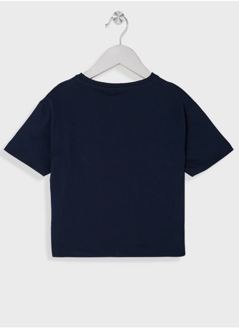 نيم ات Kids Graphic Crew Neck T-Shirt