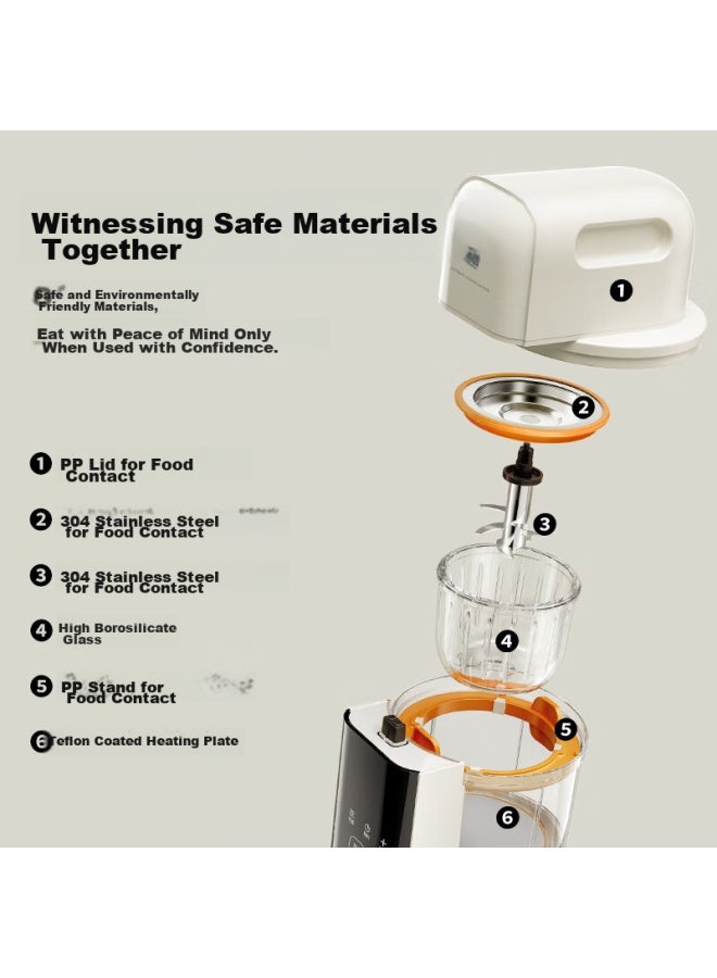 Snow Bear Snowbear Baby Automatic Multifunctional Food Processor, One-on Rice Paste Maker For Infants, Hl-6057 - Image 5